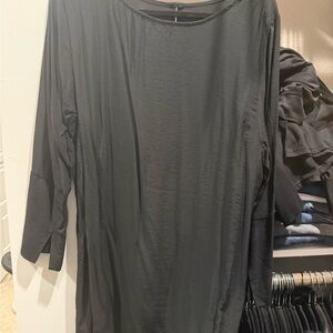 14th & Union Black Long Sleeve Women's Top